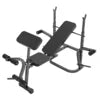 Adjustable Weight Lifting Bench With Chest Fly & Leg Extension Multi Purpose Home Fitness Training Equipment
