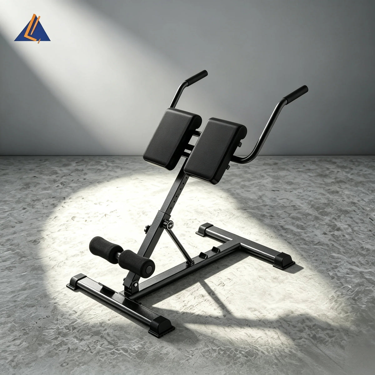 Home Use Adjustable Multi-Function Roman Chair Hyperextension Bench Glute Ham Developer Back Trainer