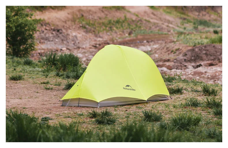 Naturehike Trails EXT Trekking Tent Outdoor Camping Overnight Waterproof Anti-storm Single Person Hiking Tents Sun Shelter