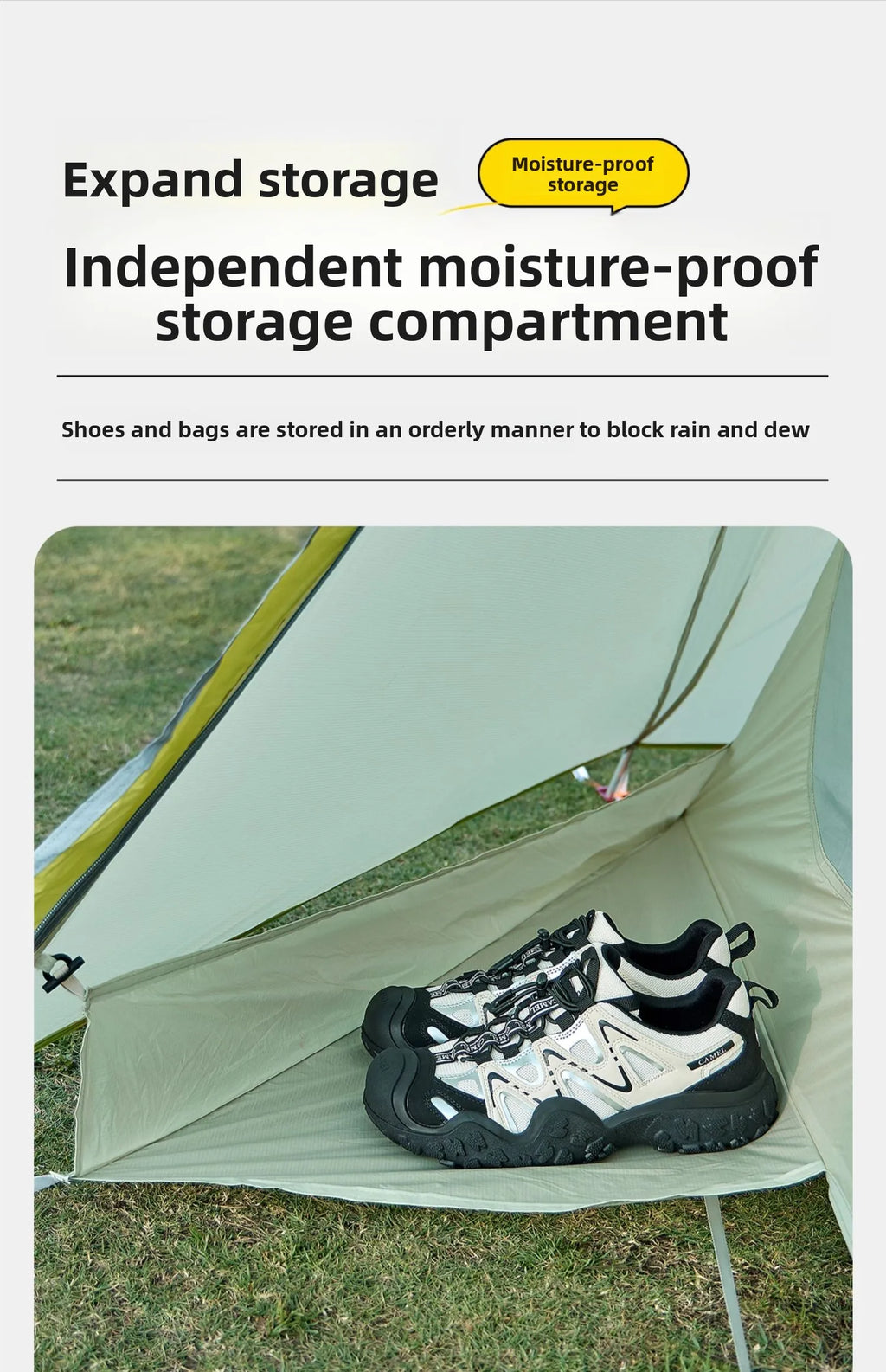 Golden Camel 20D Ultralight Travel Tent 1-2 People Waterproof Hiking Survival Outdoor Camping Portable Backpacking Shelter Tent