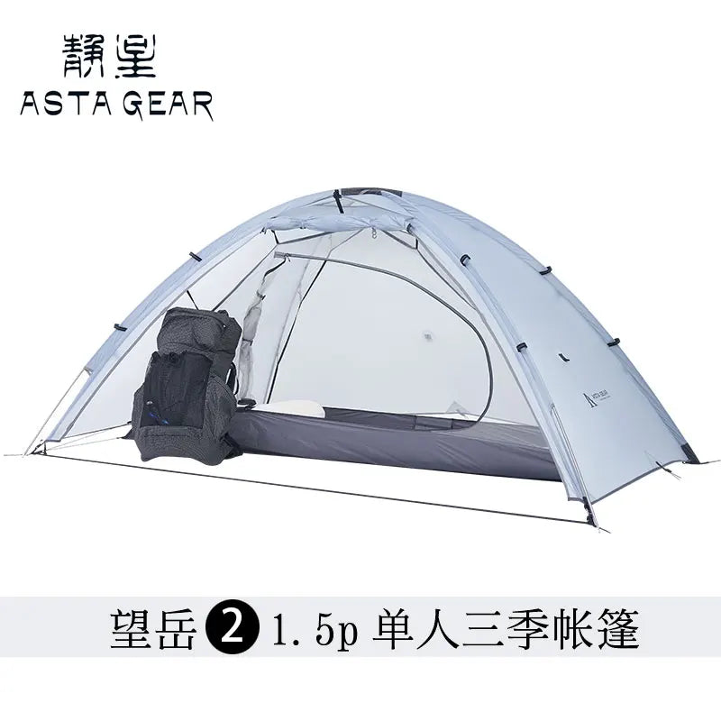 Astagear Vista 2  2-Person Lightweight Silicone-Coated Fast Setup Outdoor Camping Tent, Windproof & Waterproof for Hiking & Mou