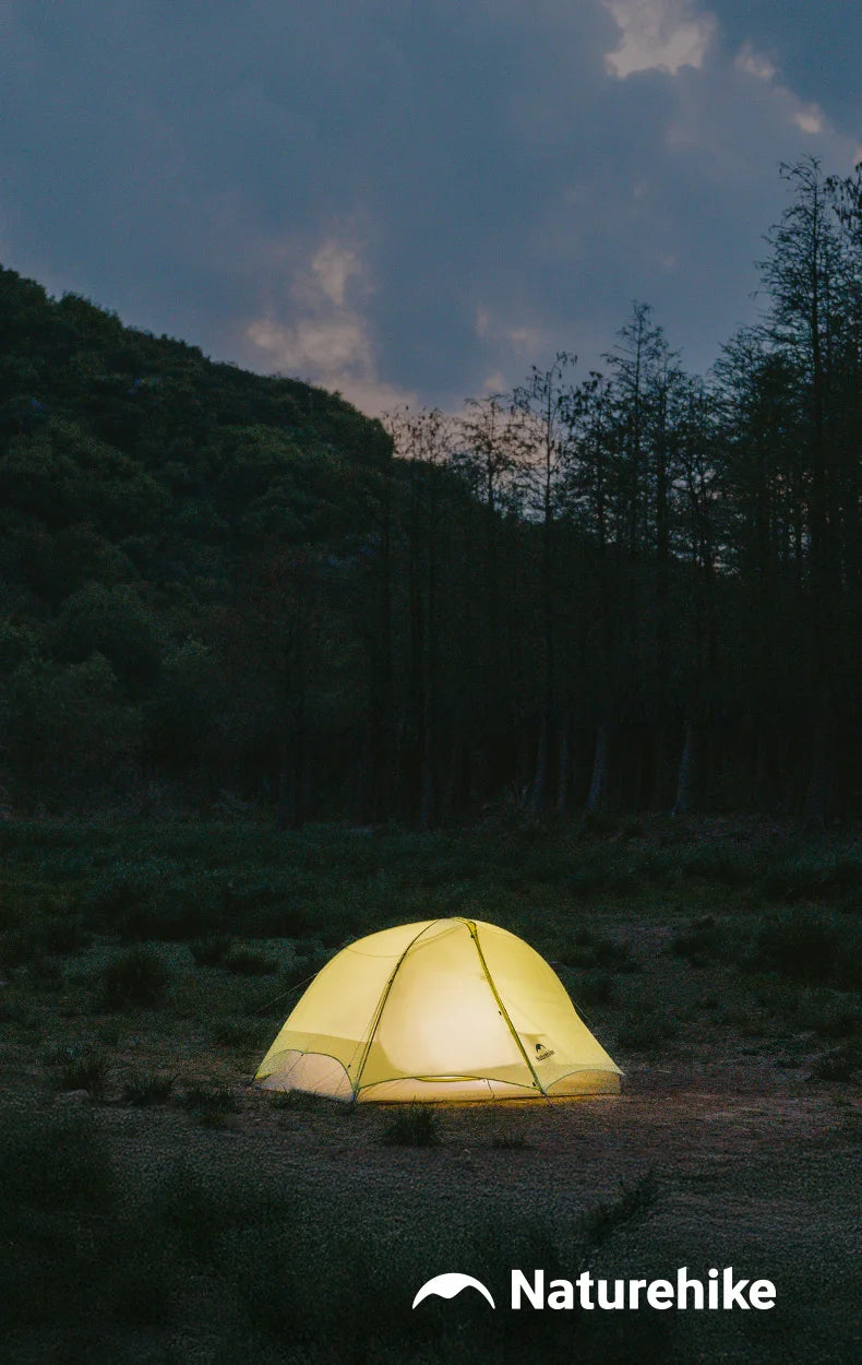 Naturehike Trails EXT Trekking Tent Outdoor Camping Overnight Waterproof Anti-storm Single Person Hiking Tents Sun Shelter