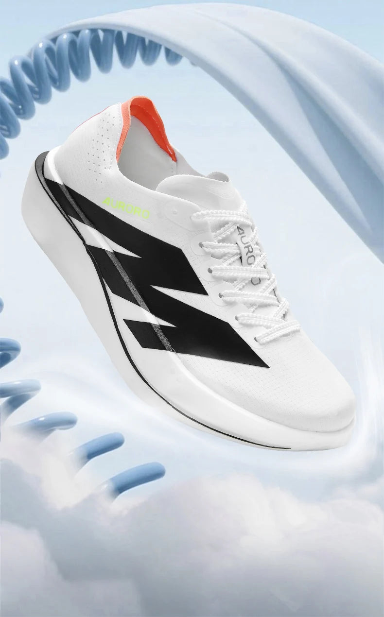 Sports Running Shoes Man Carbon Plate Walking Sneakers Shock-Absorbing Marathon Racing Athletics Training Walking Casual Shoes