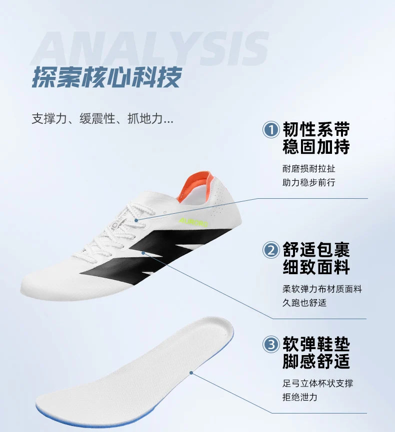 Sports Running Shoes Man Carbon Plate Walking Sneakers Shock-Absorbing Marathon Racing Athletics Training Walking Casual Shoes