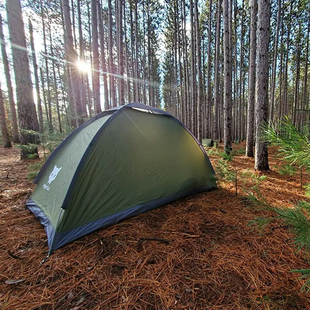 Night Cat Tent for 1 to 2 Persons, Lightweight Waterproof Camping Hiking Backpack Tent
