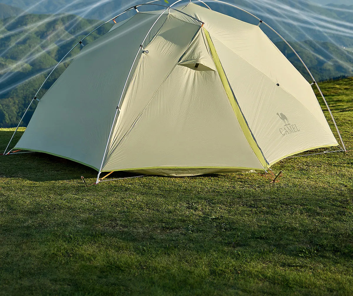 Golden Camel 20D Ultralight Travel Tent 1-2 People Waterproof Hiking Survival Outdoor Camping Portable Backpacking Shelter Tent