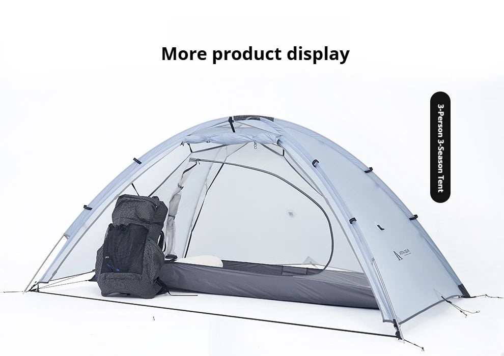 Astagear Vista 2  2-Person Lightweight Silicone-Coated Fast Setup Outdoor Camping Tent, Windproof & Waterproof for Hiking & Mou