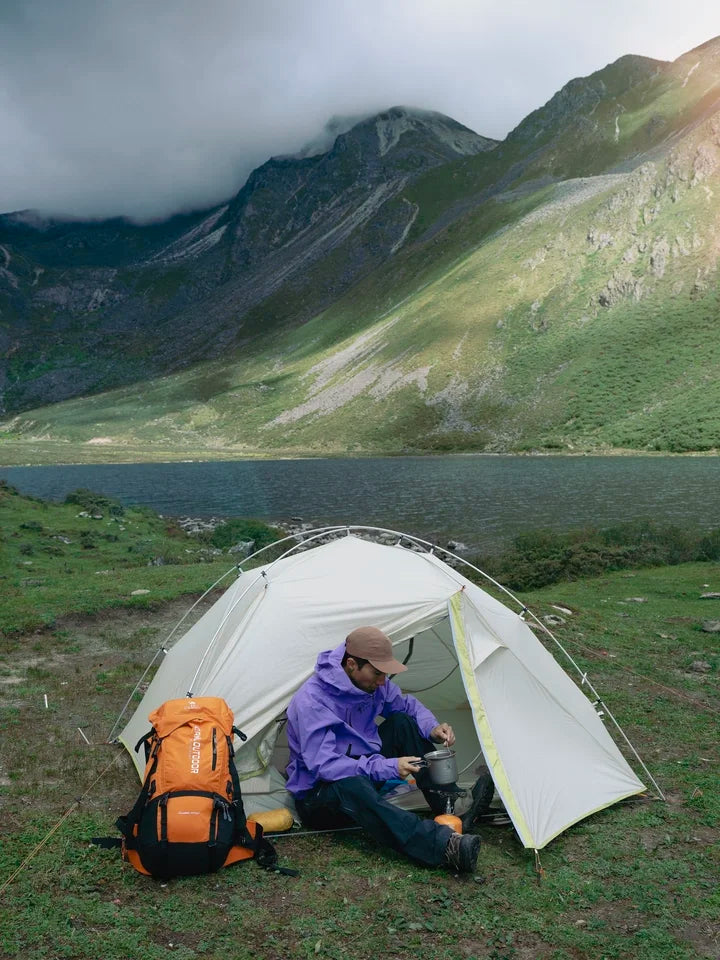 Golden Camel 20D Ultralight Travel Tent 1-2 People Waterproof Hiking Survival Outdoor Camping Portable Backpacking Shelter Tent