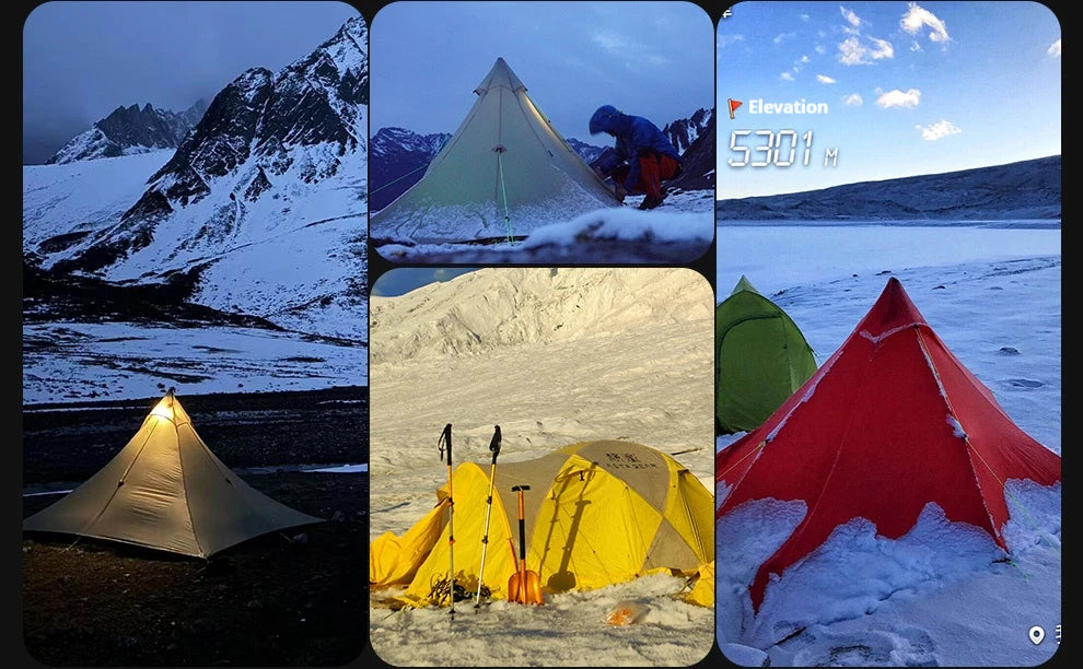 Astagear Vista 2  2-Person Lightweight Silicone-Coated Fast Setup Outdoor Camping Tent, Windproof & Waterproof for Hiking & Mou