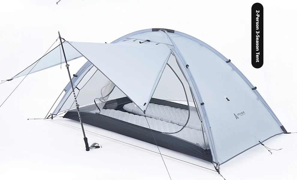 Astagear Vista 2  2-Person Lightweight Silicone-Coated Fast Setup Outdoor Camping Tent, Windproof & Waterproof for Hiking & Mou