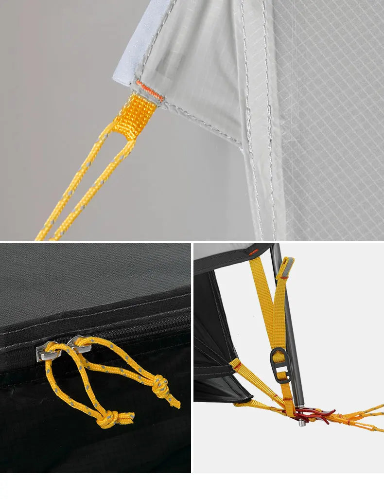 Naturehike Mongar UL PRO 1-3 People Tent 20D Ultralight Travel Waterproof Hiking Survival Outdoor Camping Portable Sun Shelter