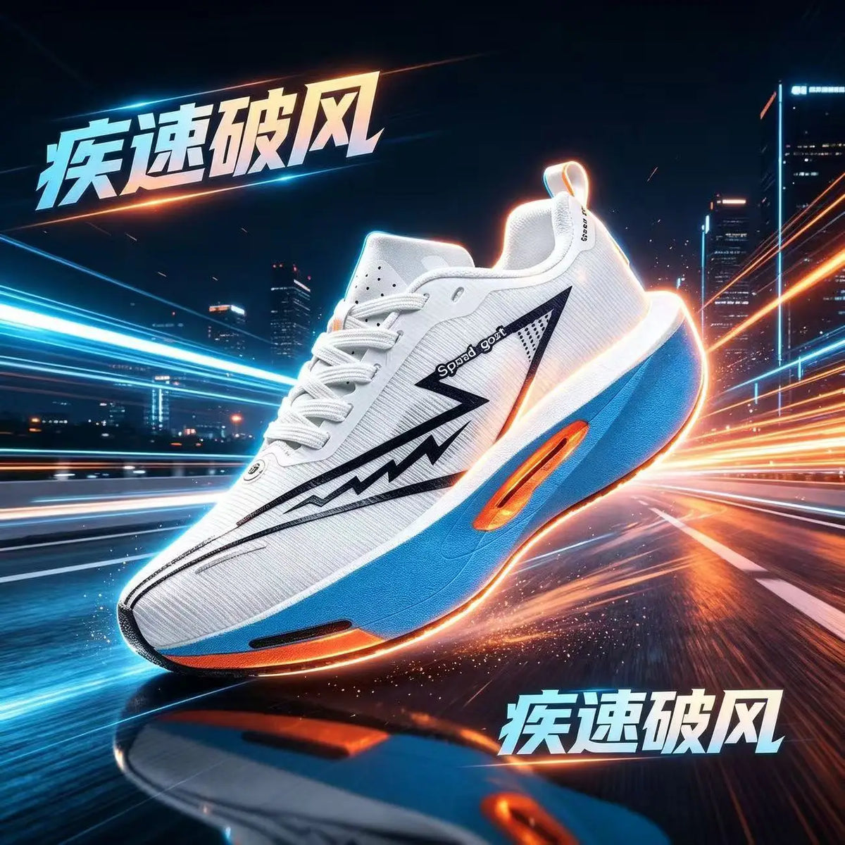 New Four-Season Versatile Non-Slip Shock-Absorbing Technology Carbon Plate Sports Casual Shoes Running Shoes Fitness Shoes Unise